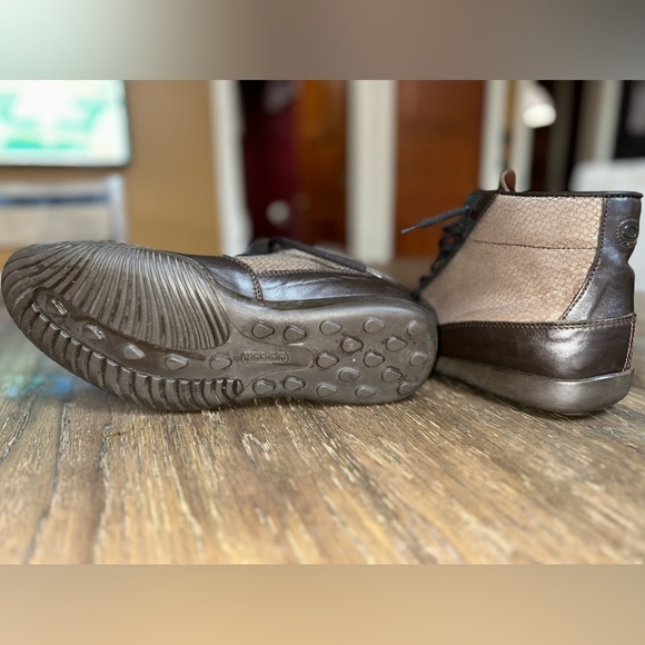 Mens coach leather monogram waterproof boots size 9.5 like new condition - Picture 5 of 11